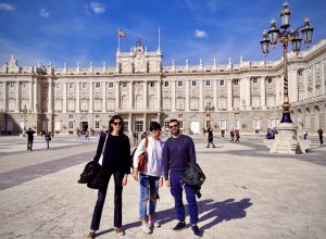 Visit to the Royal Palace of Madrid
