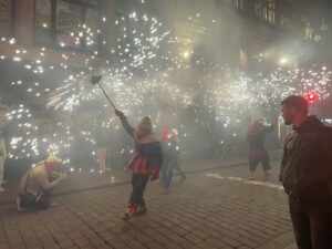 First time at a Correfoc!